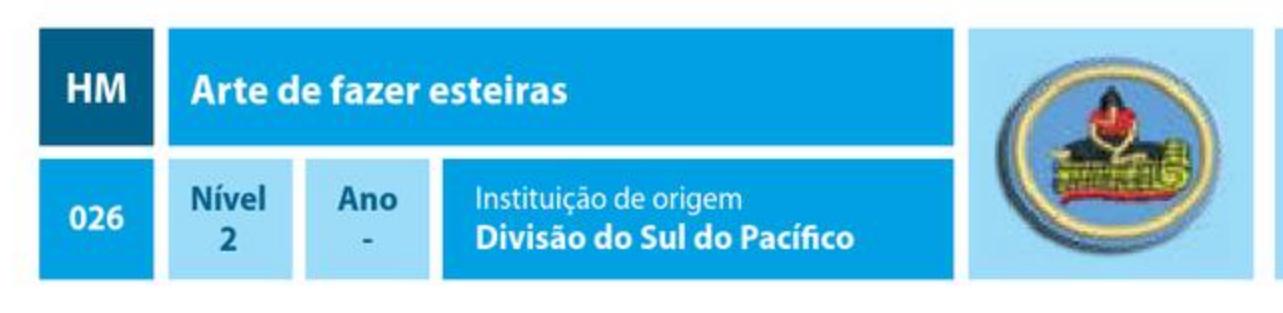 Arte de fazer esteiras