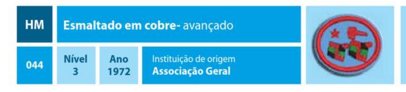 Esmaltado em cobre - avançado
