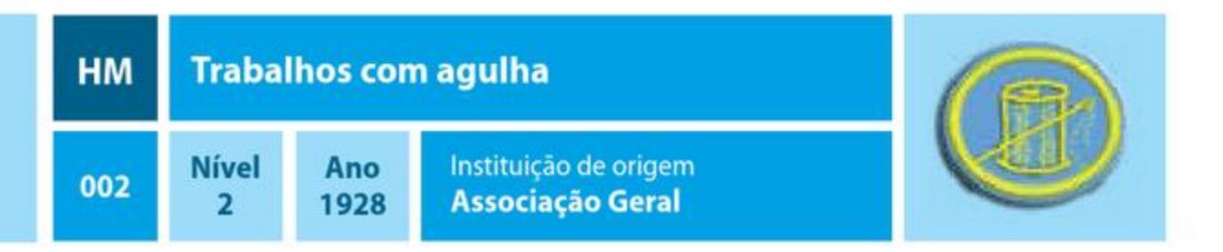 Trabalhos com agulha