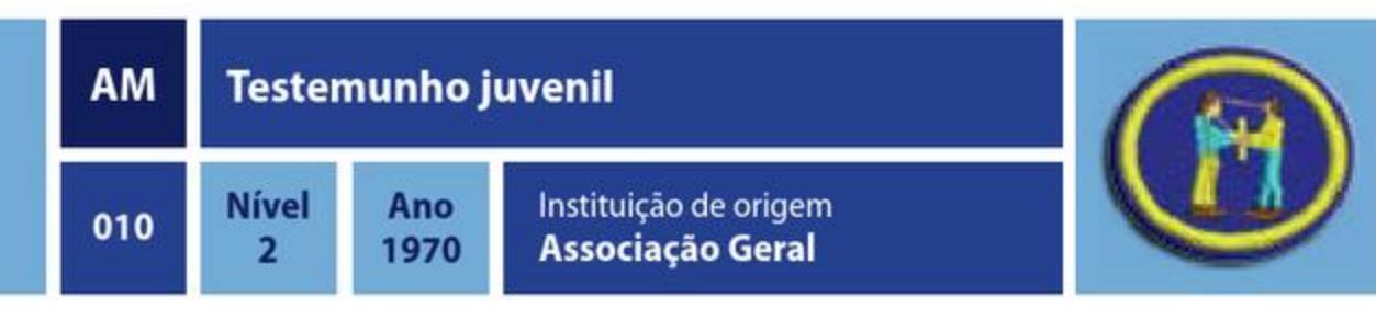 Testemunho juvenil