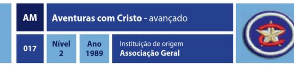 Aventuras com Cristo - avançado
