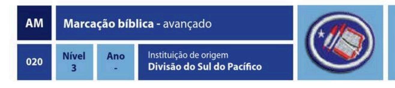 Marcação bíblica - avançado