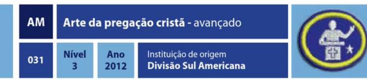 Arte da pregação cristã - avançado
