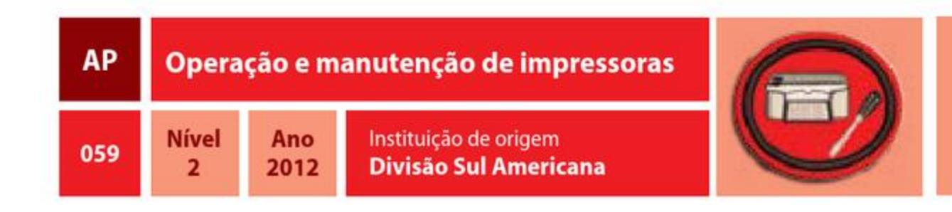Operação e manutenção de impressoras