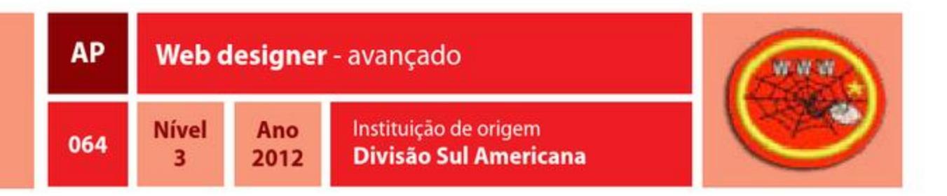 Web designer - avançado
