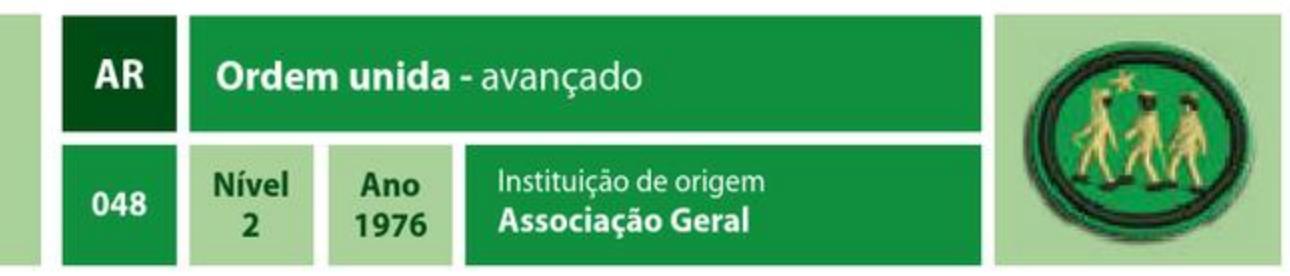 Ordem unida - avançado