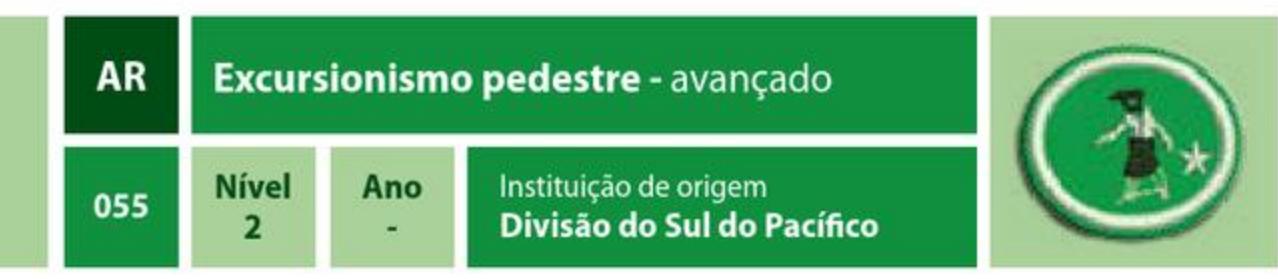 Excursionismo pedestre - avançado