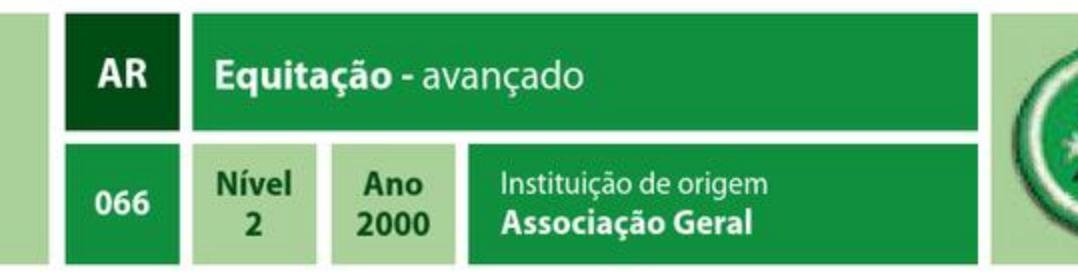 Equitação - avançado