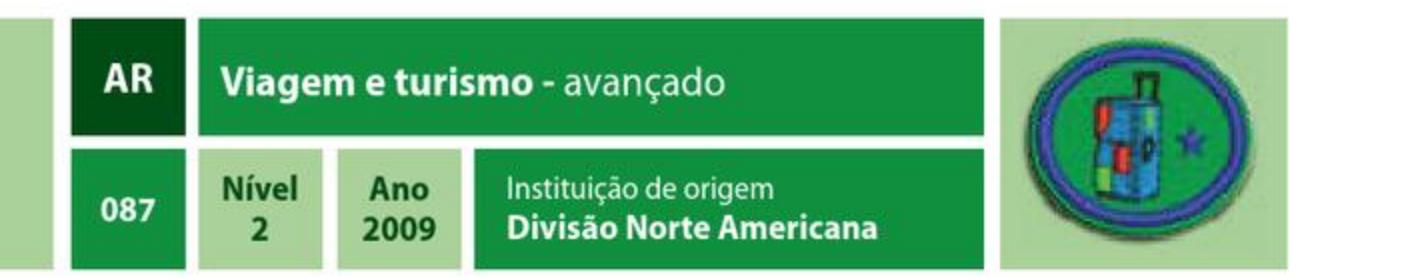 Viagem e turismo - avançado