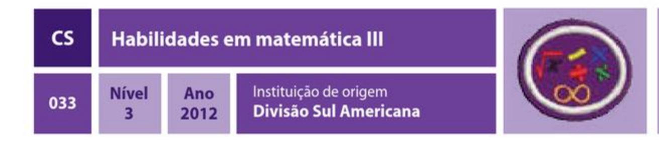 Habilidades em matemática III
