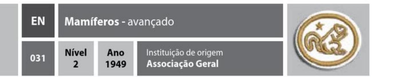 Mamíferos - avançado