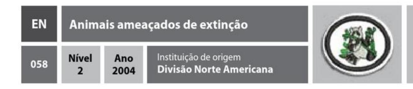 Animais ameaçados de extinção