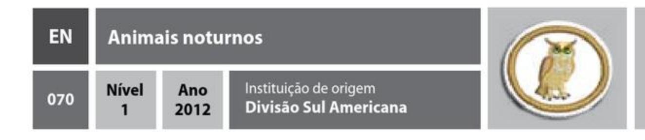 Animais noturnos