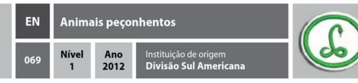 Animais peçonhentos