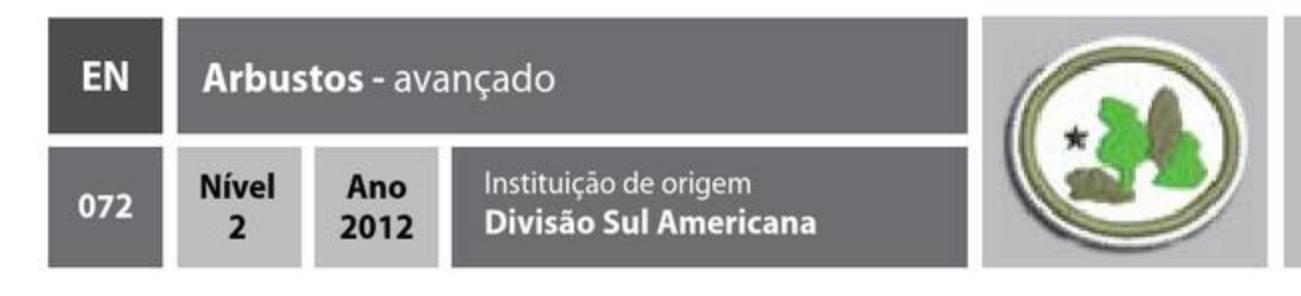 Arbustos - avançado