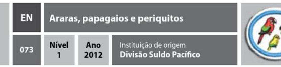 Araras, papagaios e periquitos