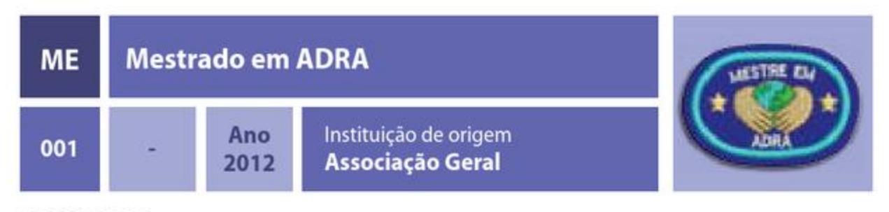 Mestrado em ADRA