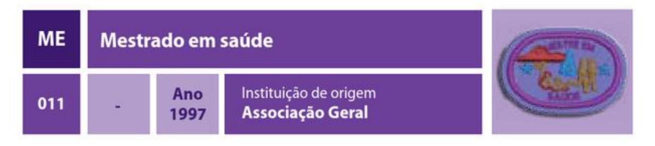 Mestrado em saúde